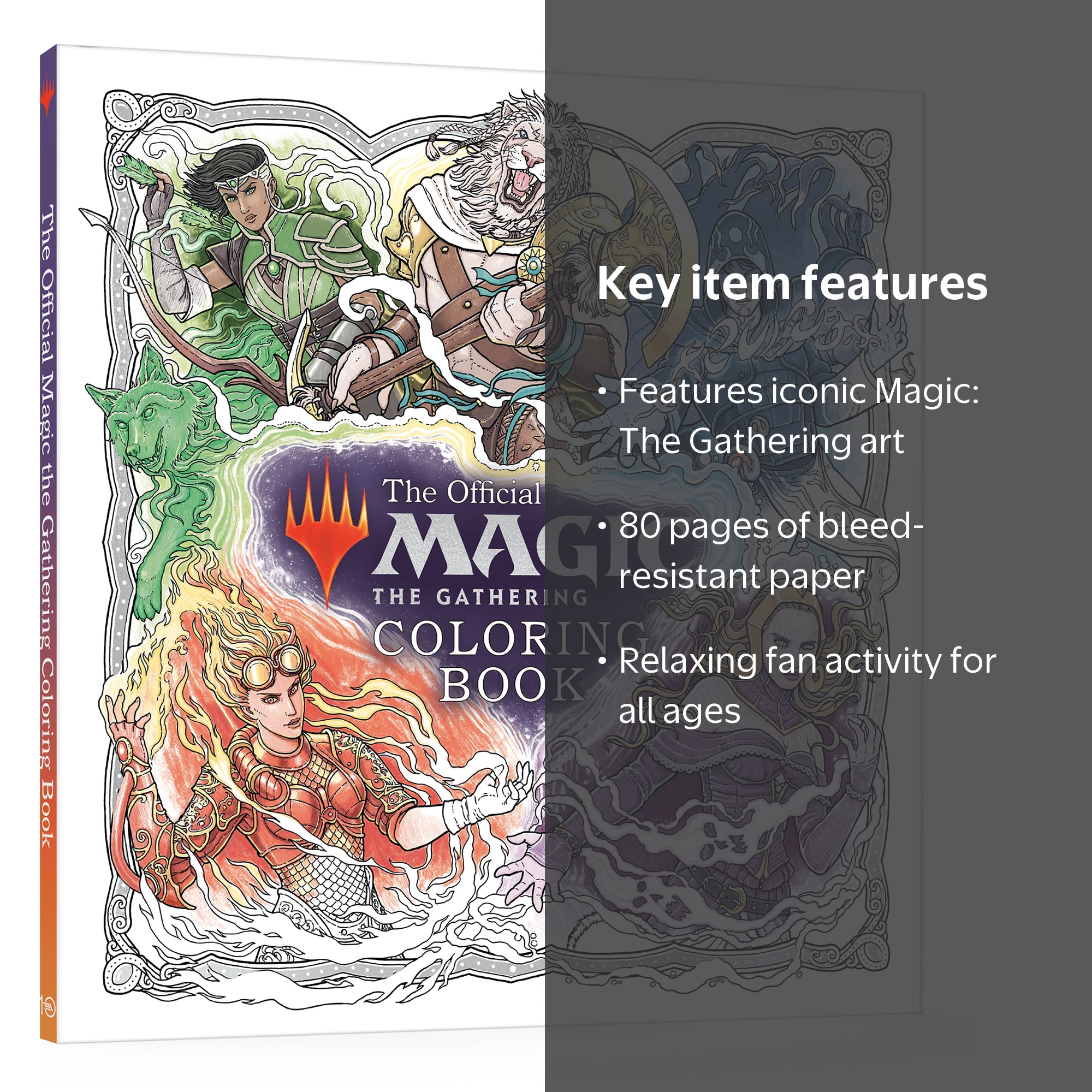 The Official Magic: the Gathering Coloring Book (Paperback