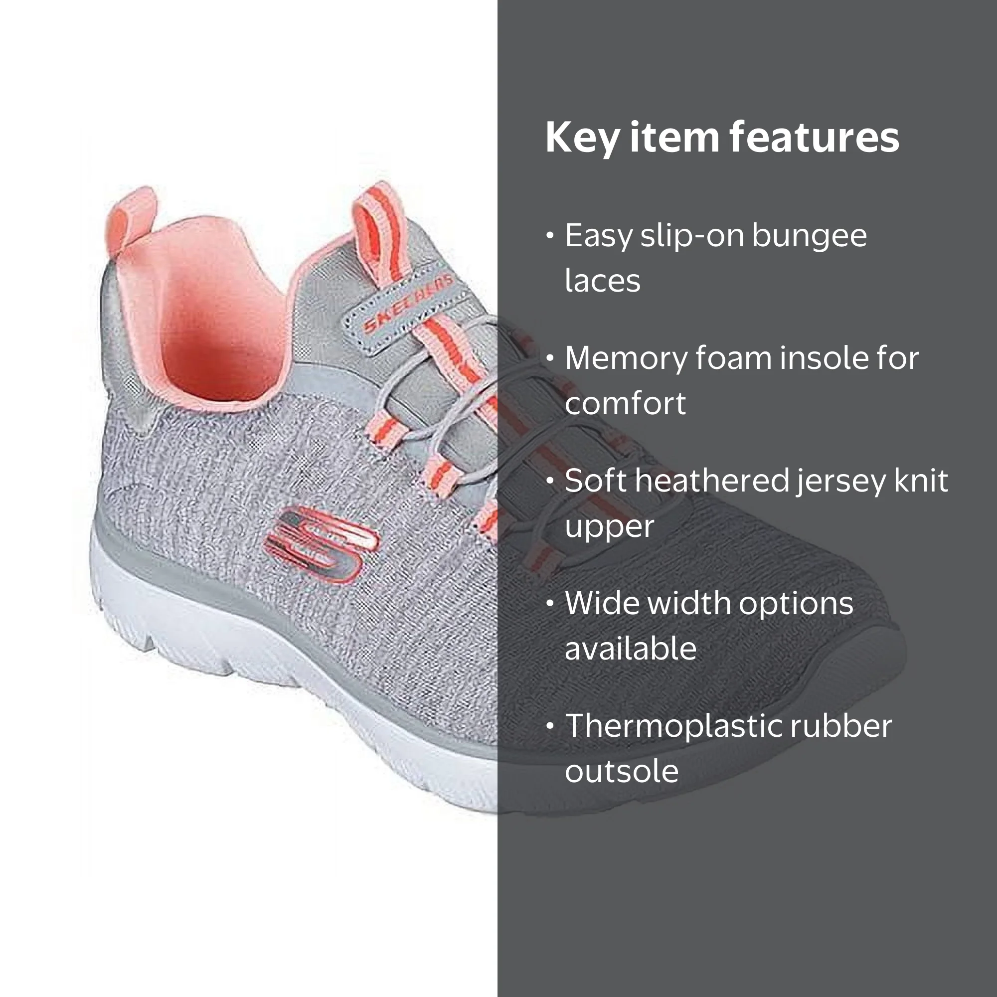 Skechers Women's SUMMITS-FRESH IMPRESSION Slip-On Athletic Sneaker