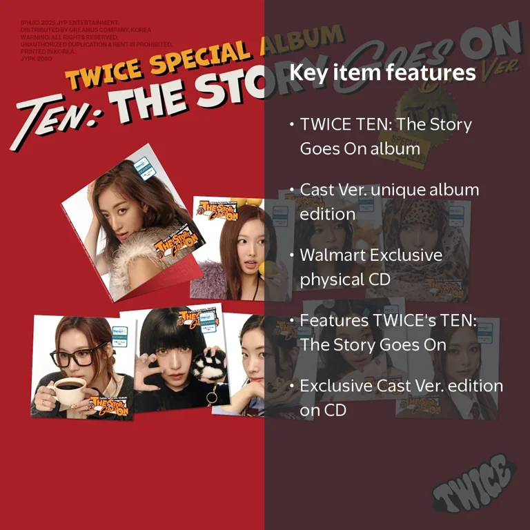 TWICE - TEN: The Story Goes On (Cast Ver.) (Walmart Exclusive