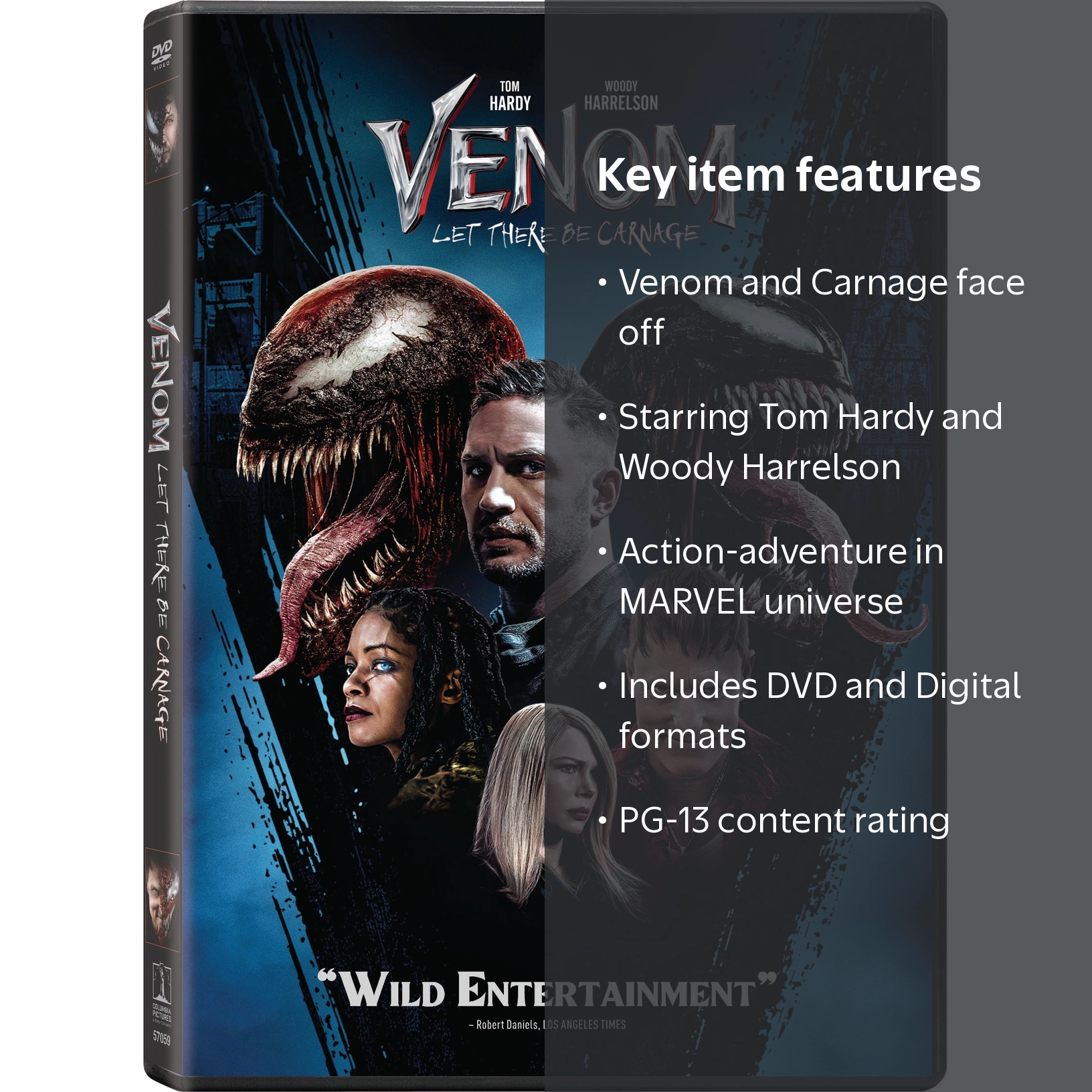 Venom: Let There Be Carnage (DVD + Digital) - Walmart.com