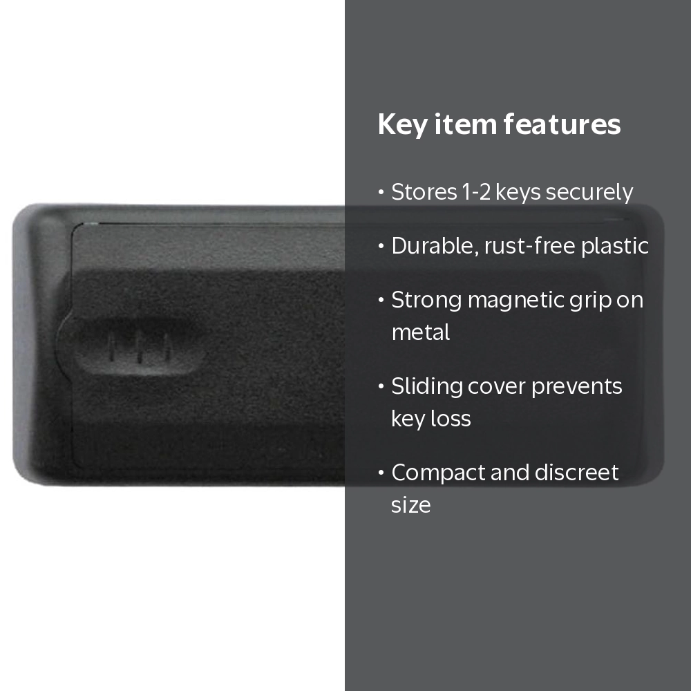 Master Lock, Magnetic Key Holder, 207D, Portable Indoor Outdoor
