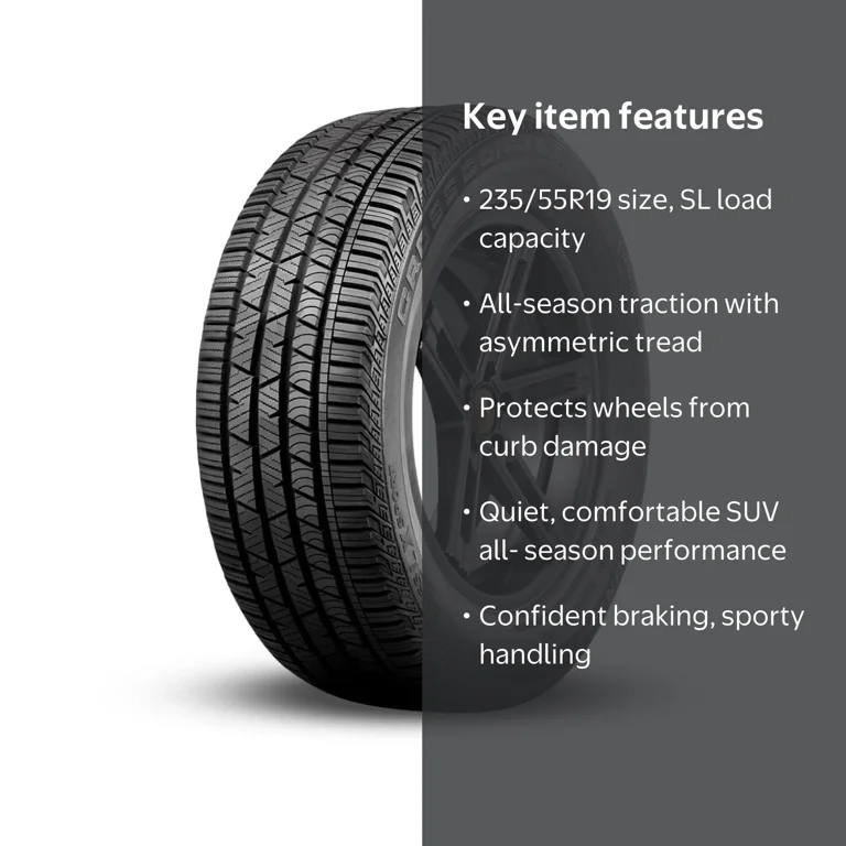 Continental CrossContact LX Sport 235/55R19 101V, All-Season