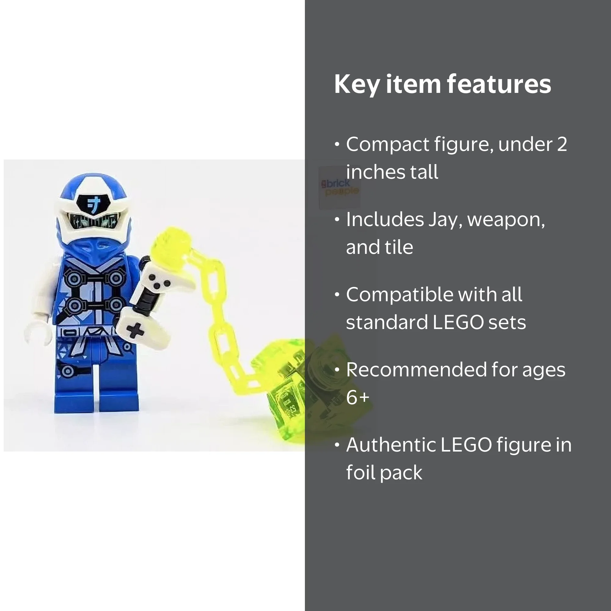 イマミーヤ Official LEGO Ninjago ZX Kai Armor NJO0032 Minifigure With Weapons