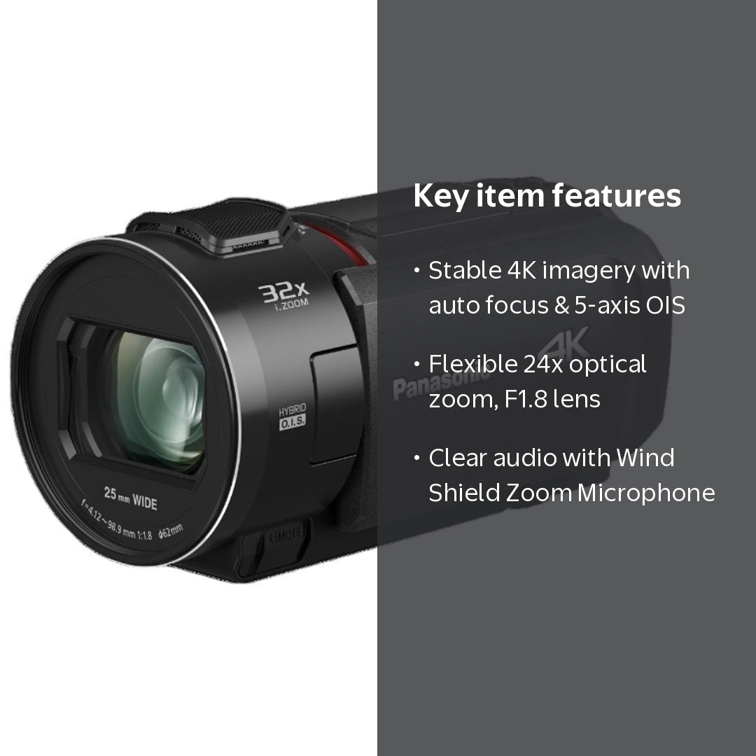Panasonic HC-V300M (良品） HC-V300M 概要 - デジタルハイビジョン