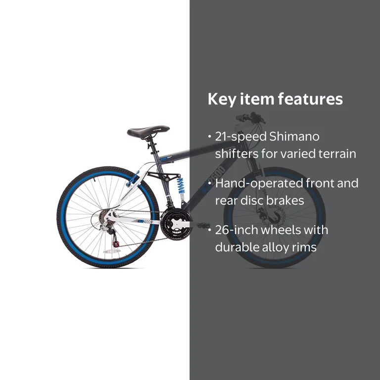 Thruster 26 in. Men's Shogun KZ2600 Bike - Walmart.com