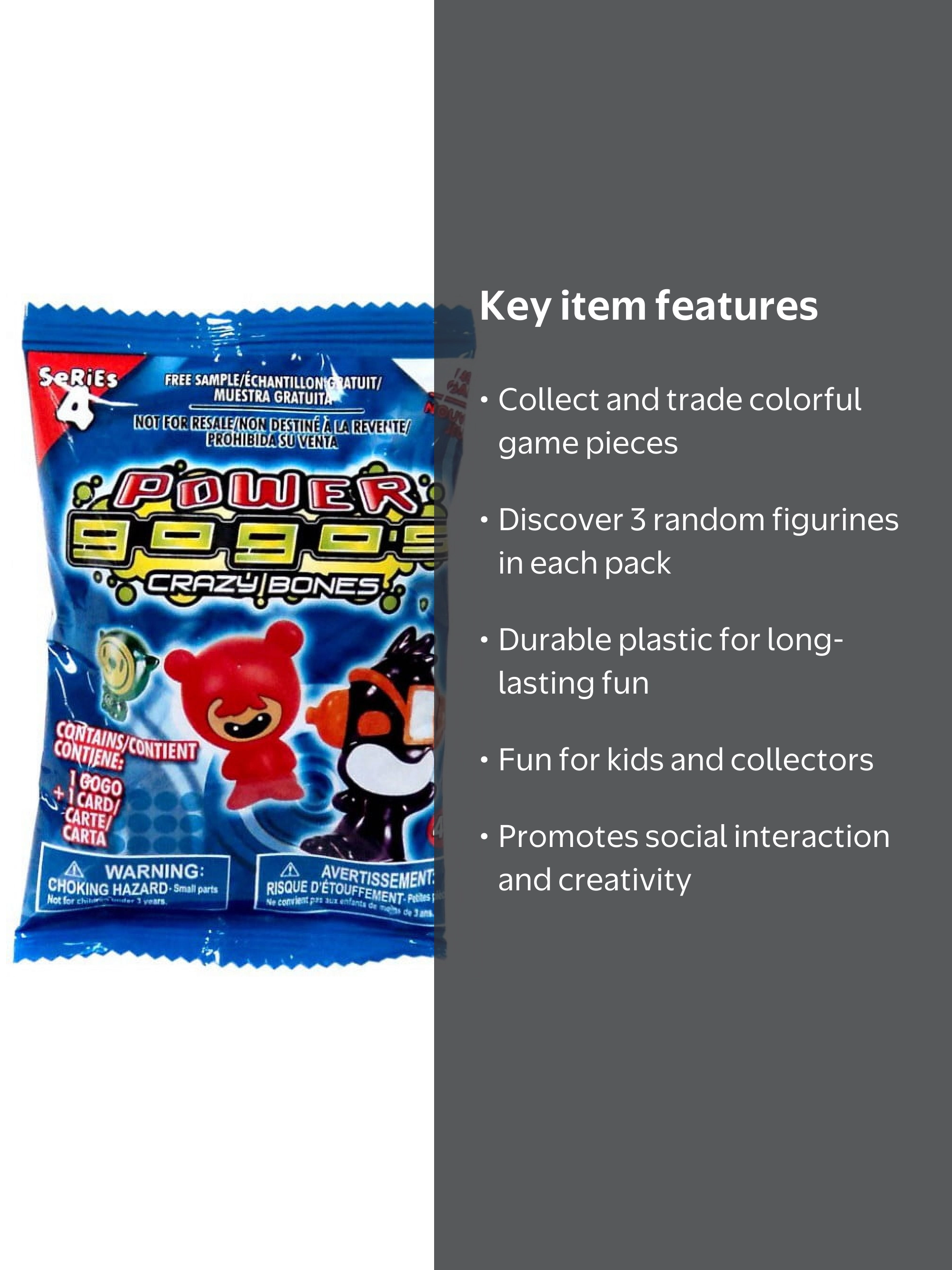 gogos crazy bones series 1 booster box Collector Case (Colors May Vary): Buy Online at Best Price in UAE GoGos Crazy Bones Collector Case contains 1 Gogos Carry Case Crazy Bones Gogos Series 7