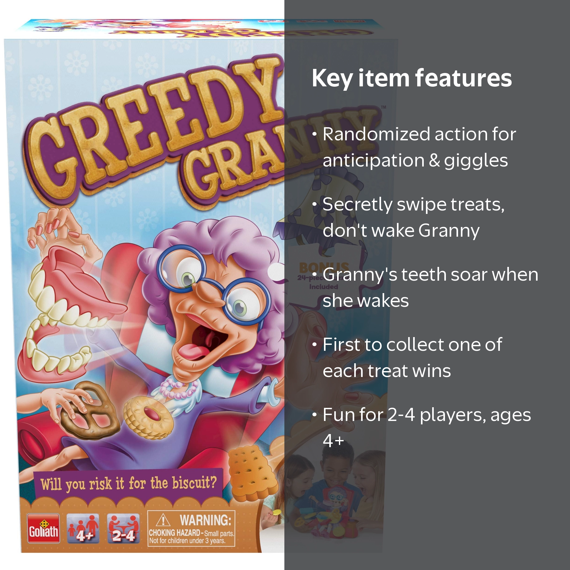 Greedy Granny - Take TMA2 The Treats Don't Wake Granny Game
