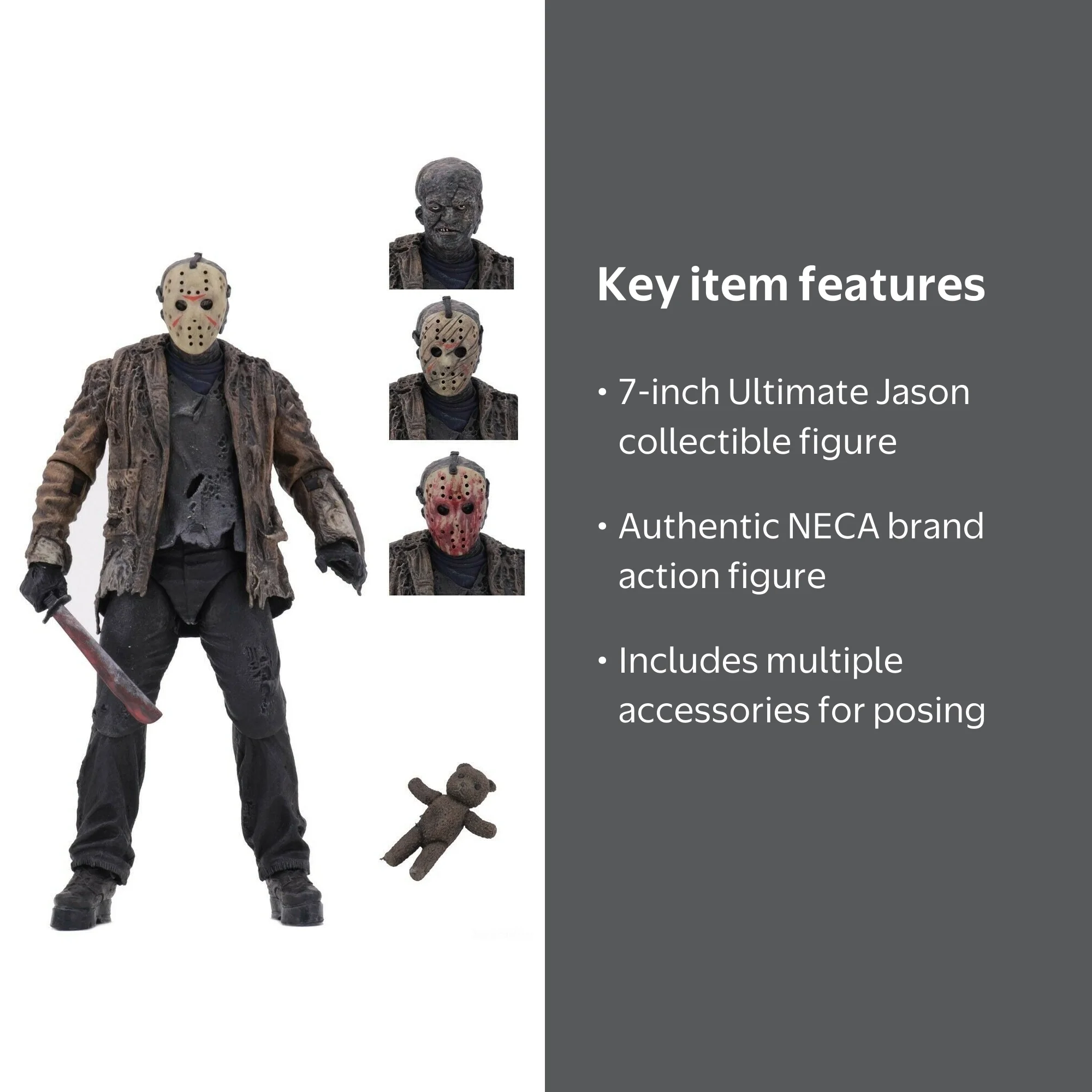 NECA フレディー VS ジェイソン 7インチ フィギュア NECA Ultimate Jason Action Figure - 7” Scale - Freddy vs Jason