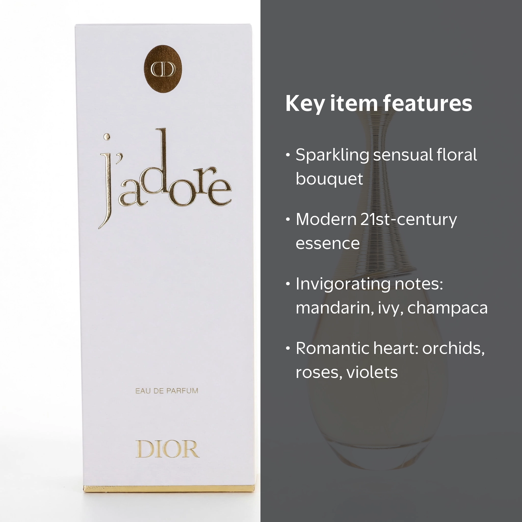 Christian Dior JADORE Eau De Parfum Spray for Women - Refreshing