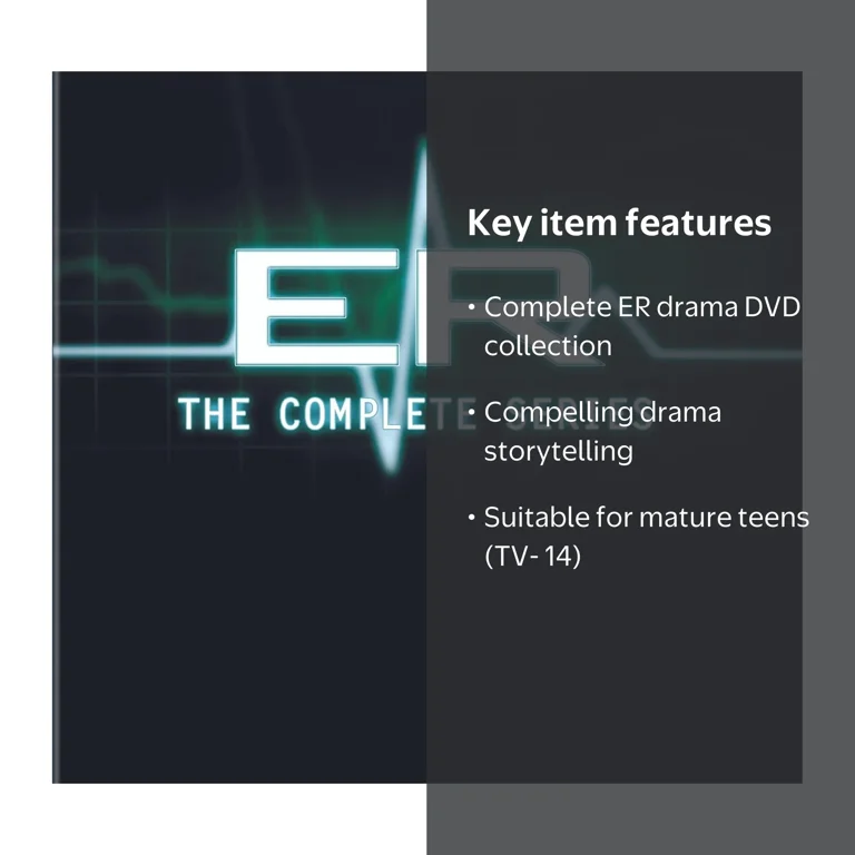 ER: The Complete Series - Pulse-Pounding Drama in an Urban