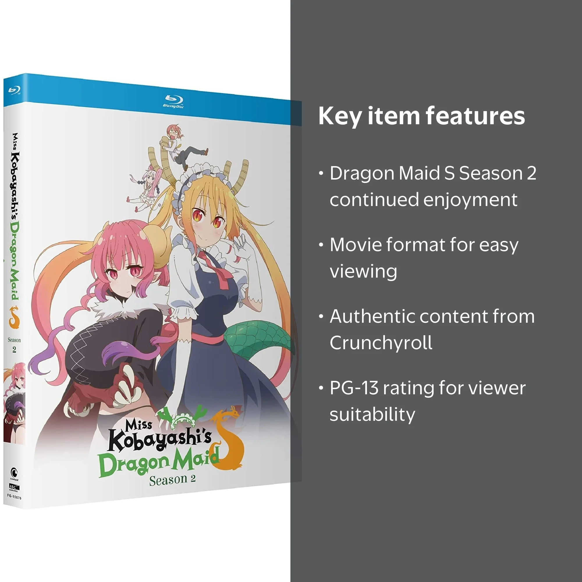 Miss Kobayashi's Dragon Maid S: Season 2 - Walmart.com