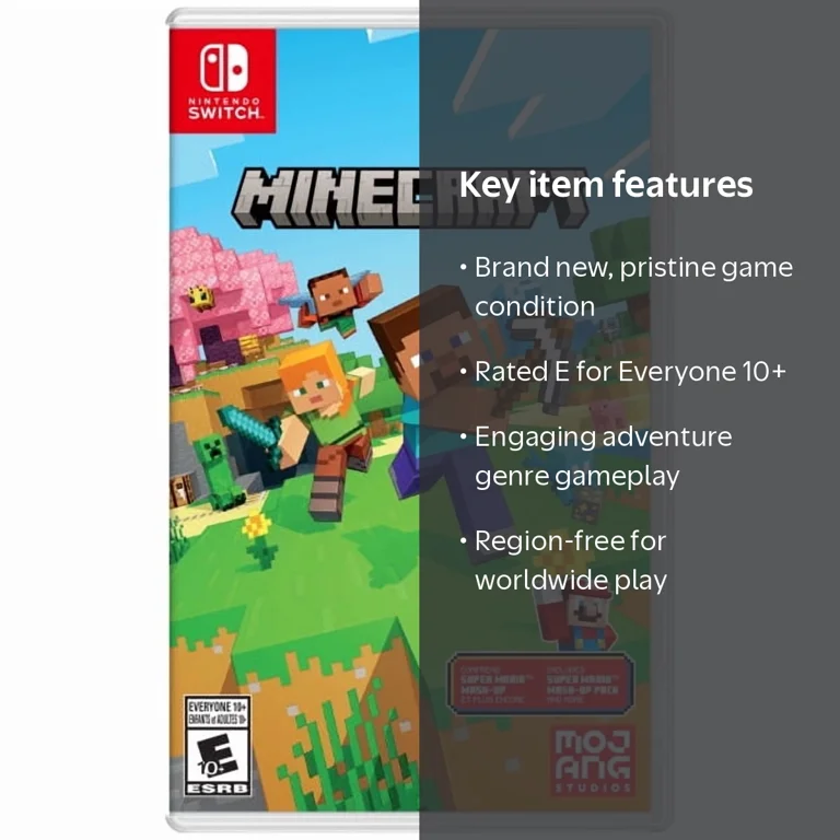 Minecraft Switch Edition (Nintendo Switch) Brand New - Walmart.com