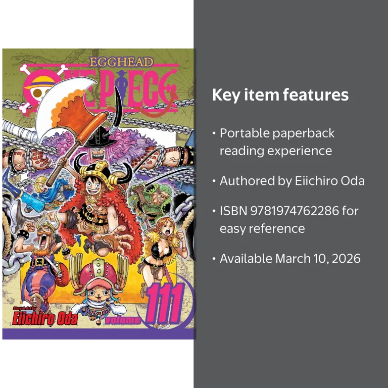 One Piece, Vol. 111 (Paperback) - Walmart.com