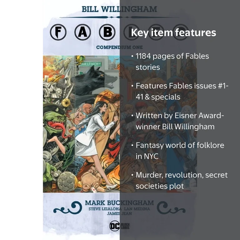 Fables Compendium One, (Paperback) - Walmart.com