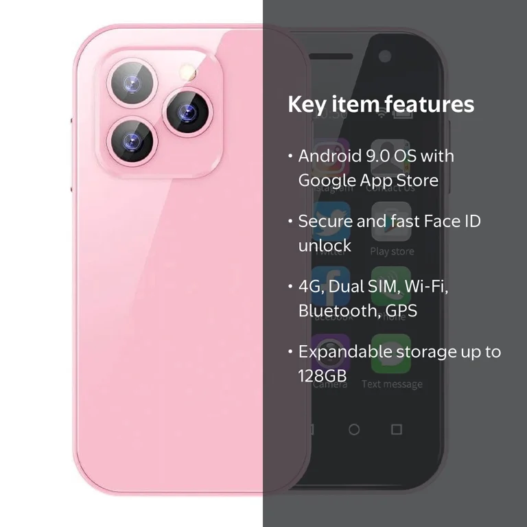 SOYES XS14 Pro 3.0 Inch 4G Mini Smartphone Android 9 Dual SIM Face SOYES XS14 Pro 3.0 Inch 4G Mini Smartphone Android 9 Dual SIM Face