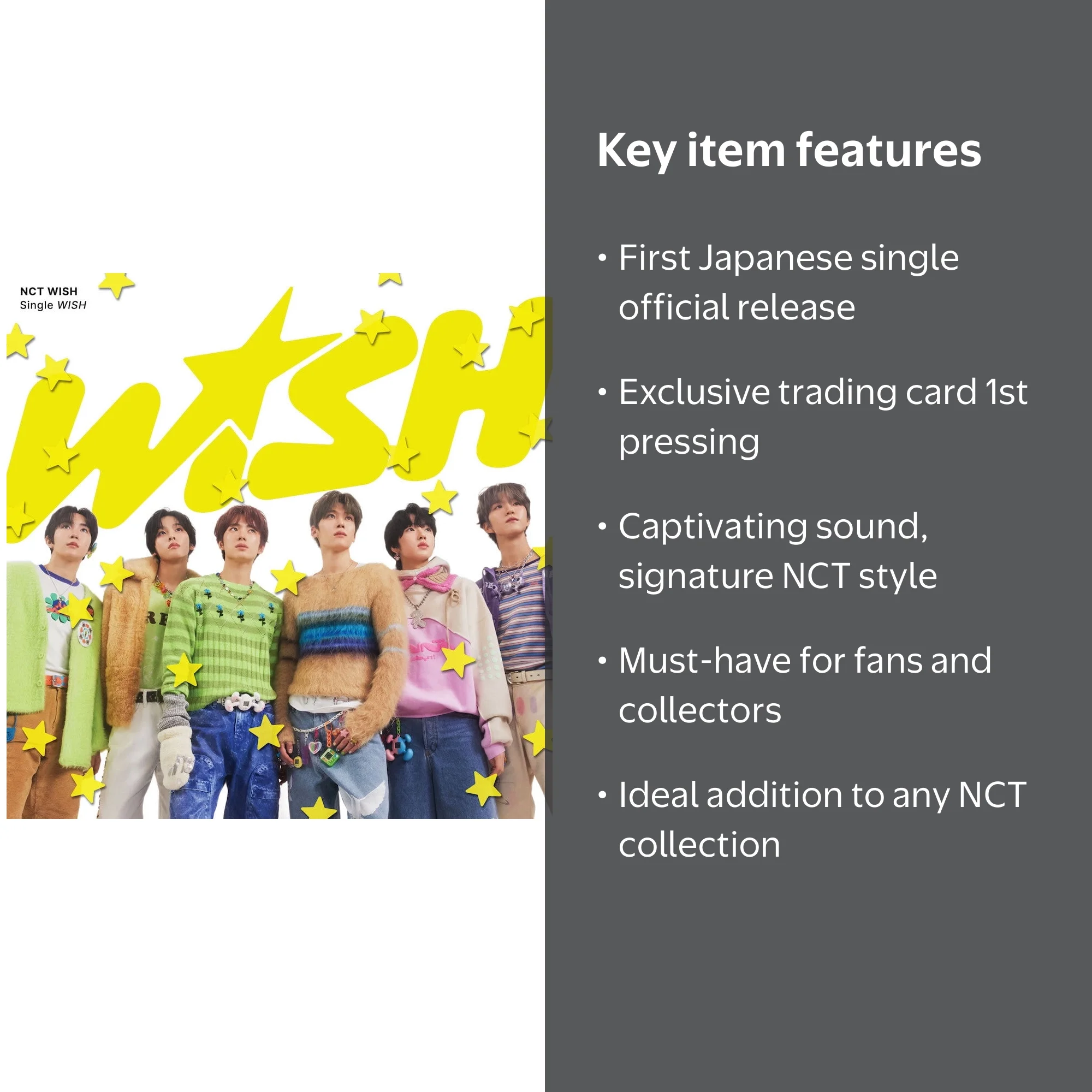 NCT Wish - Wish (Regular Edition) - CD - Walmart.com