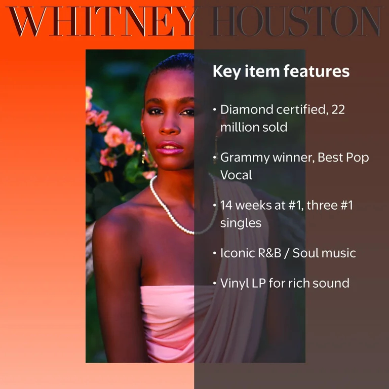 Sony Music, Whitney Houston, Vinyl LP, Music & Performance