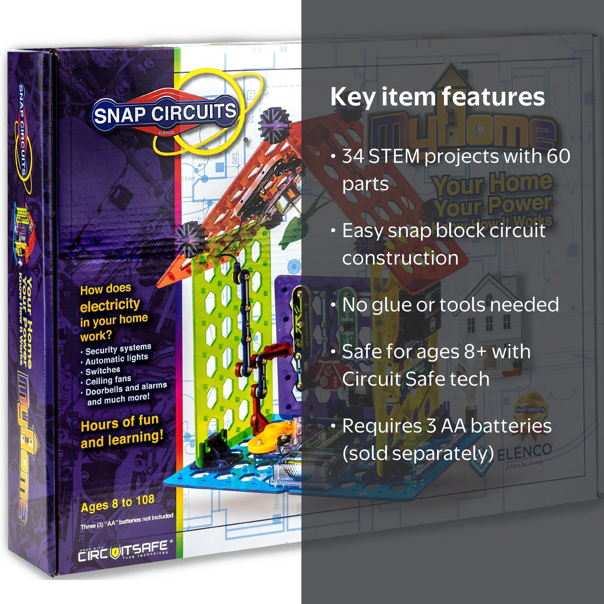 Snap Circuits¬Æ My Home | Electronic Home Science Kit | STEM Toy