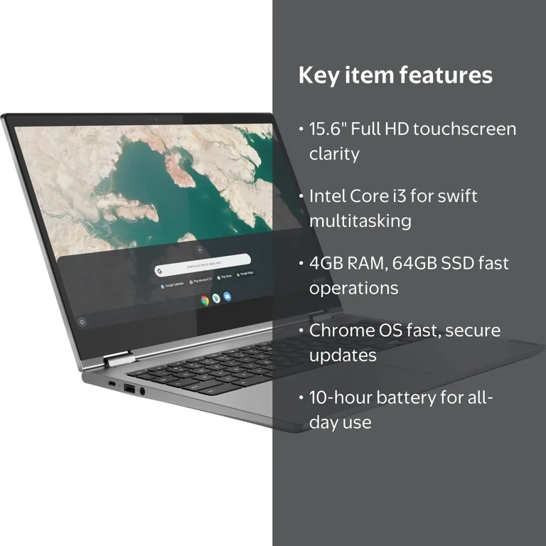 Lenovo Convertible Flip Notebook, 15.6