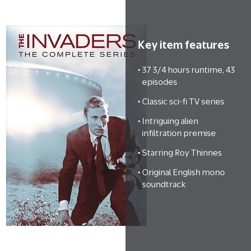The Invaders: The Complete Series - Walmart.com