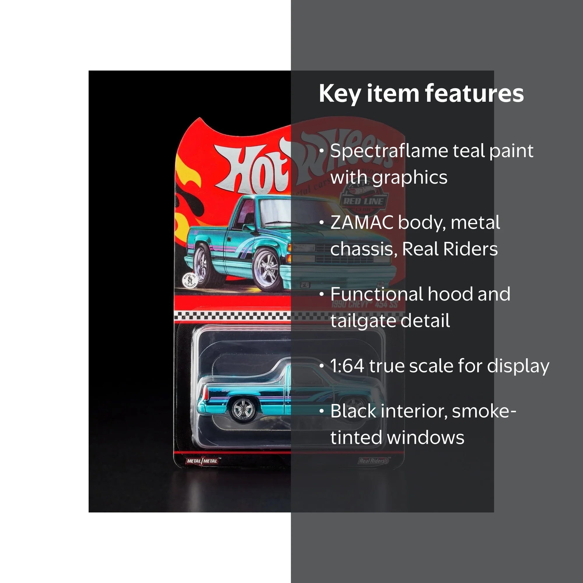 Hot Wheels RLC Exclusive 1990 Chevy 454 SS - Walmart.com