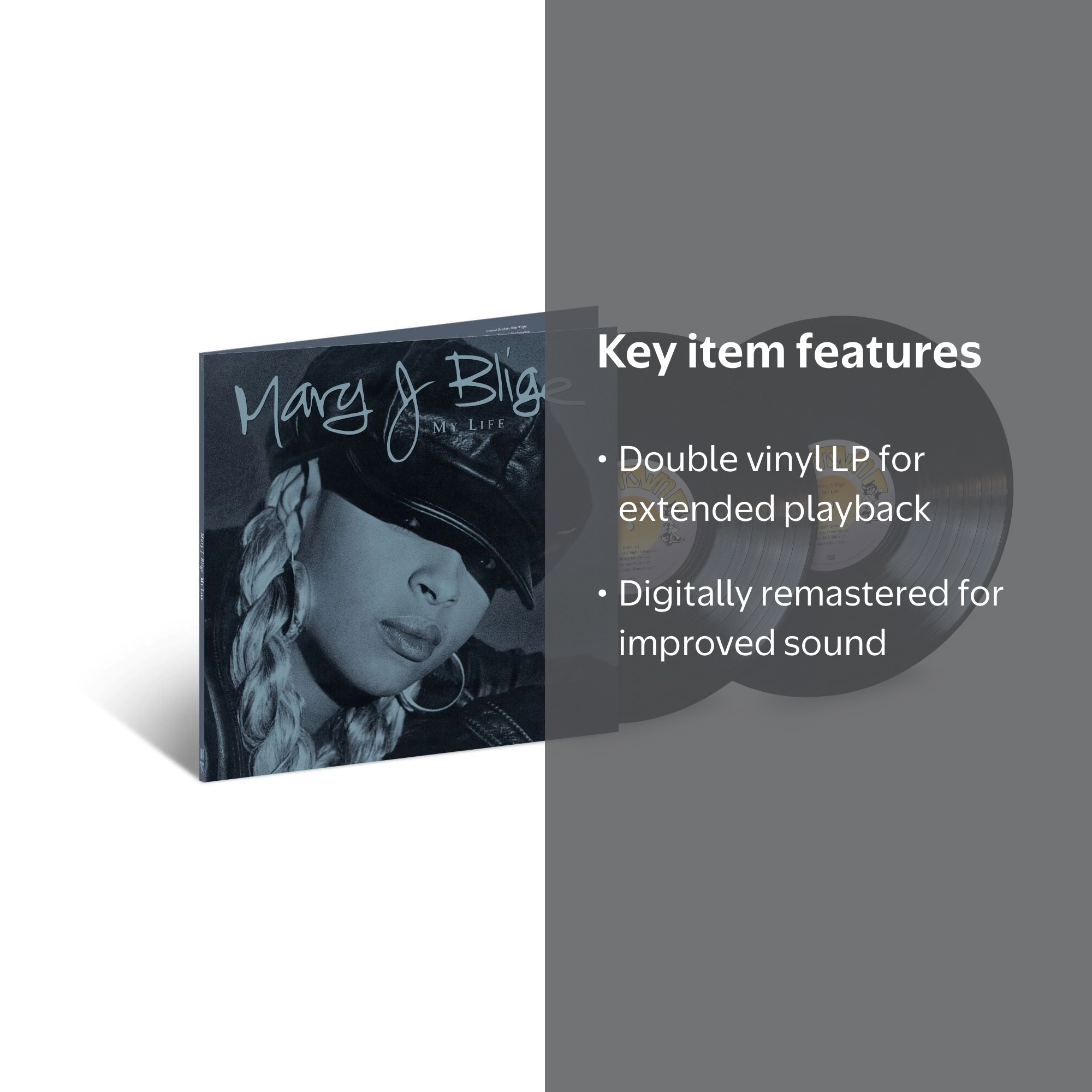 洋楽 captain vinyl / mary j blige Mary J. Blige - My Life - Music & Performance - Vinyl - Walmart.com