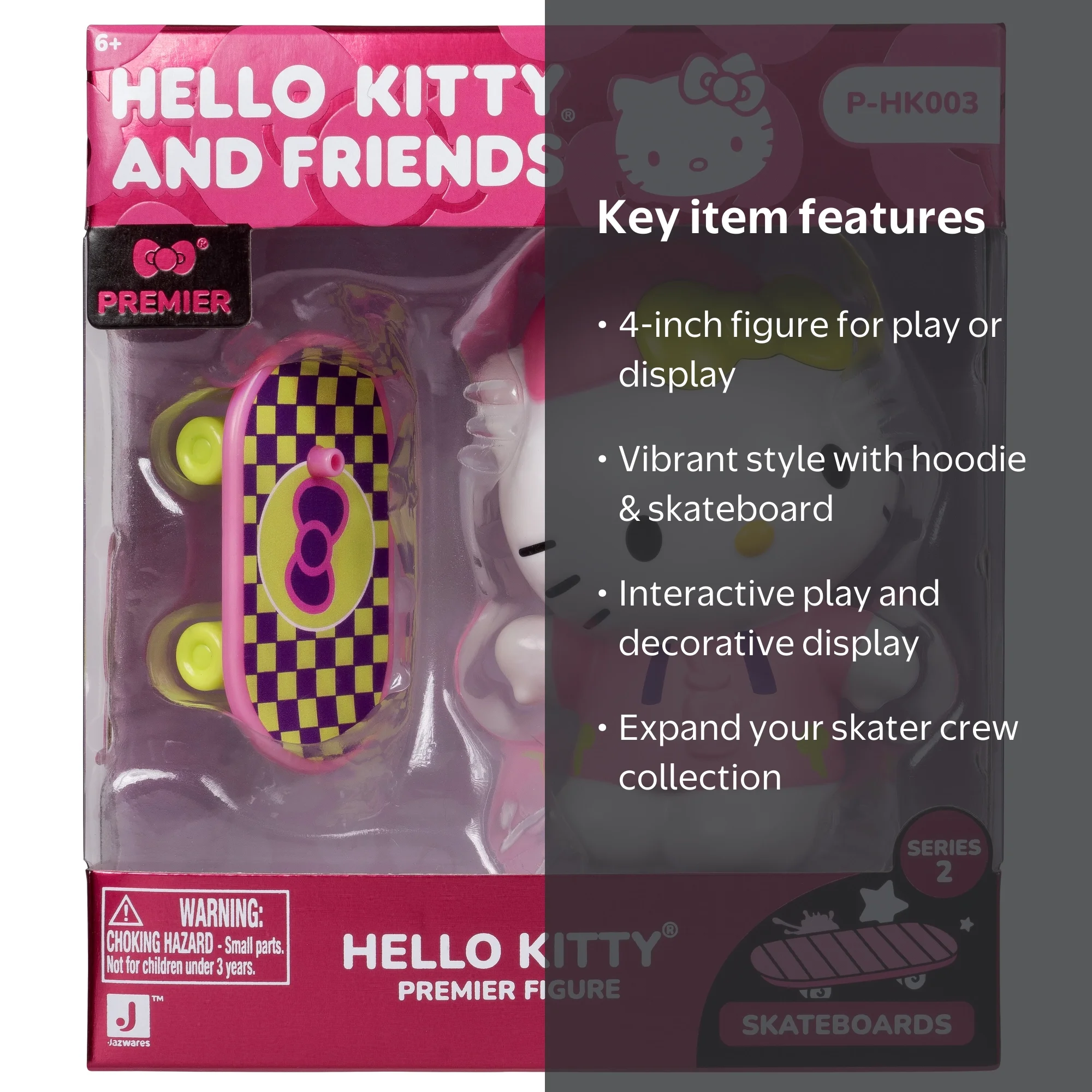 Hello Kitty and Friends - Premier Hello Kitty Skateboard 4 inch