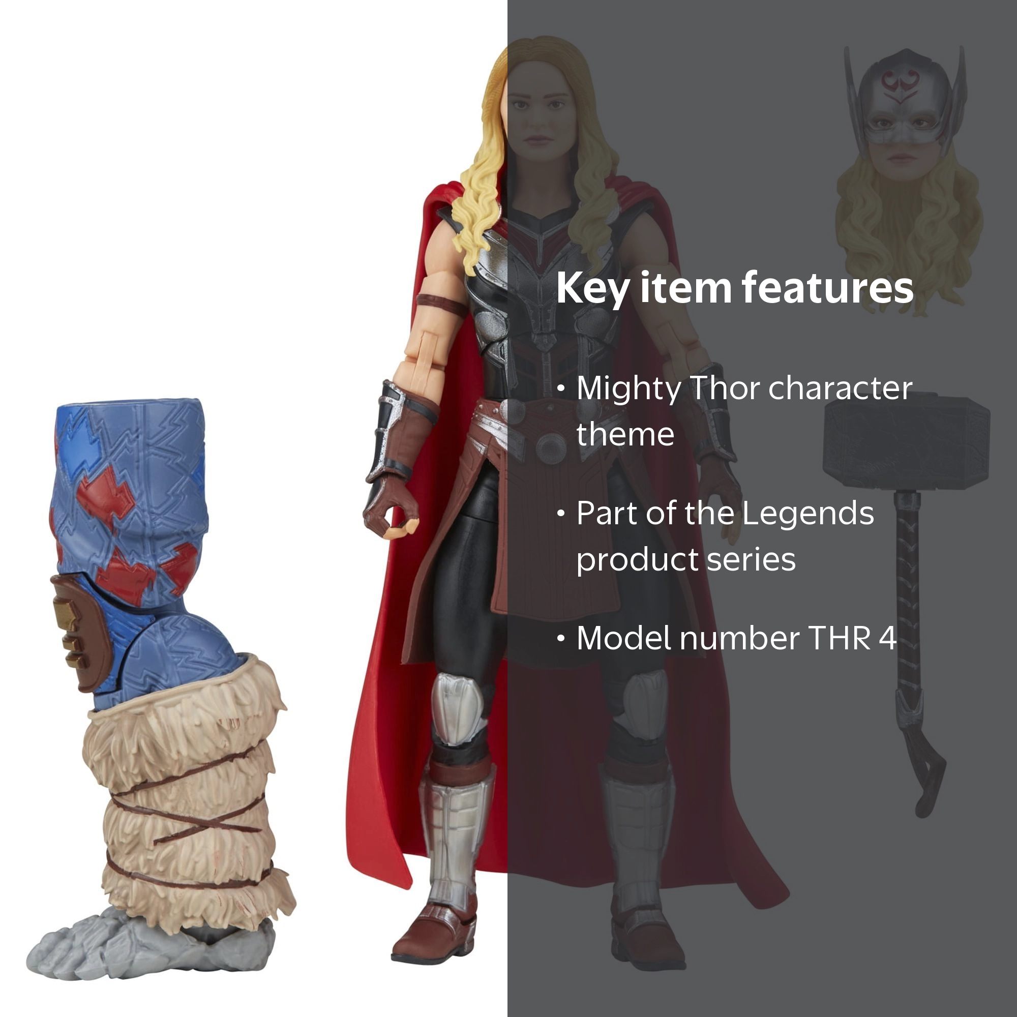 Marvel Legends Series Thor: Love and Thunder Mighty Thor Action