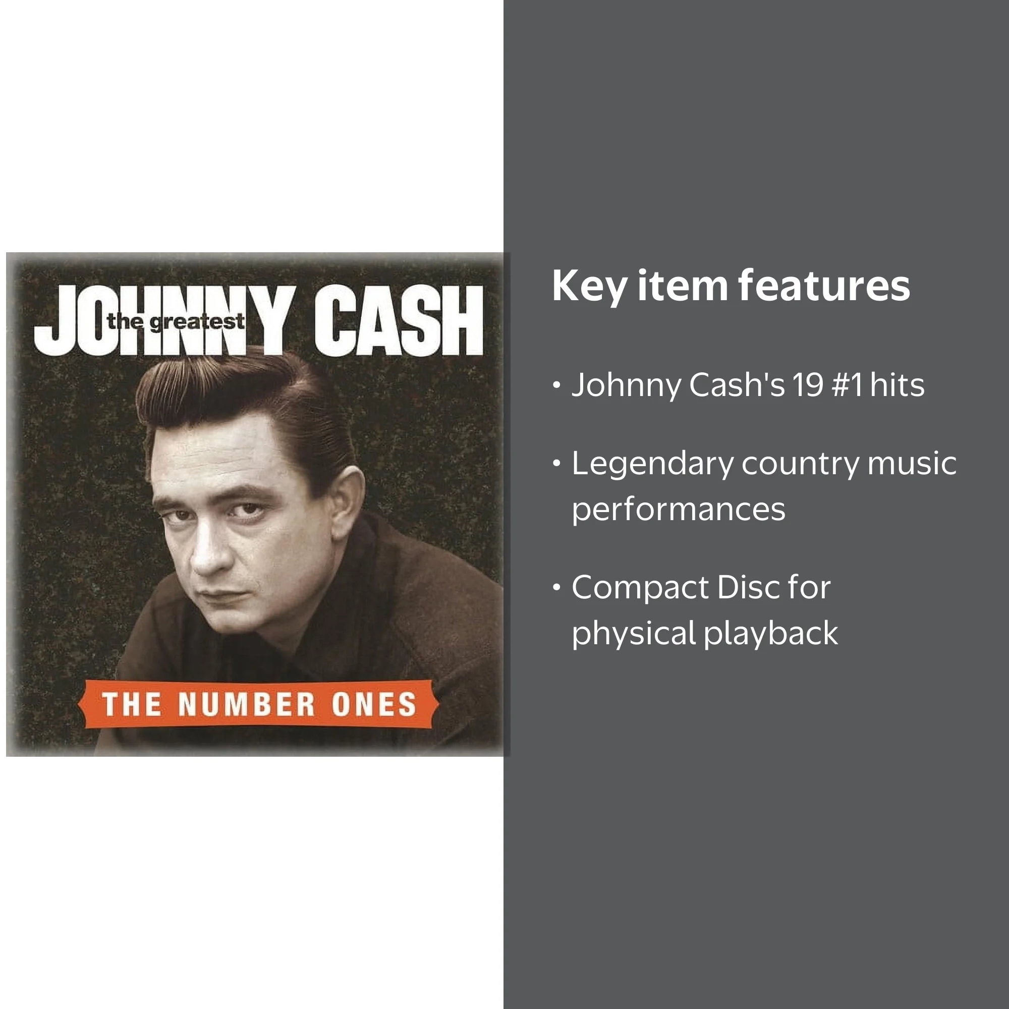 Sony Music, CD, The Greatest series, Johnny Cash - The Greatest