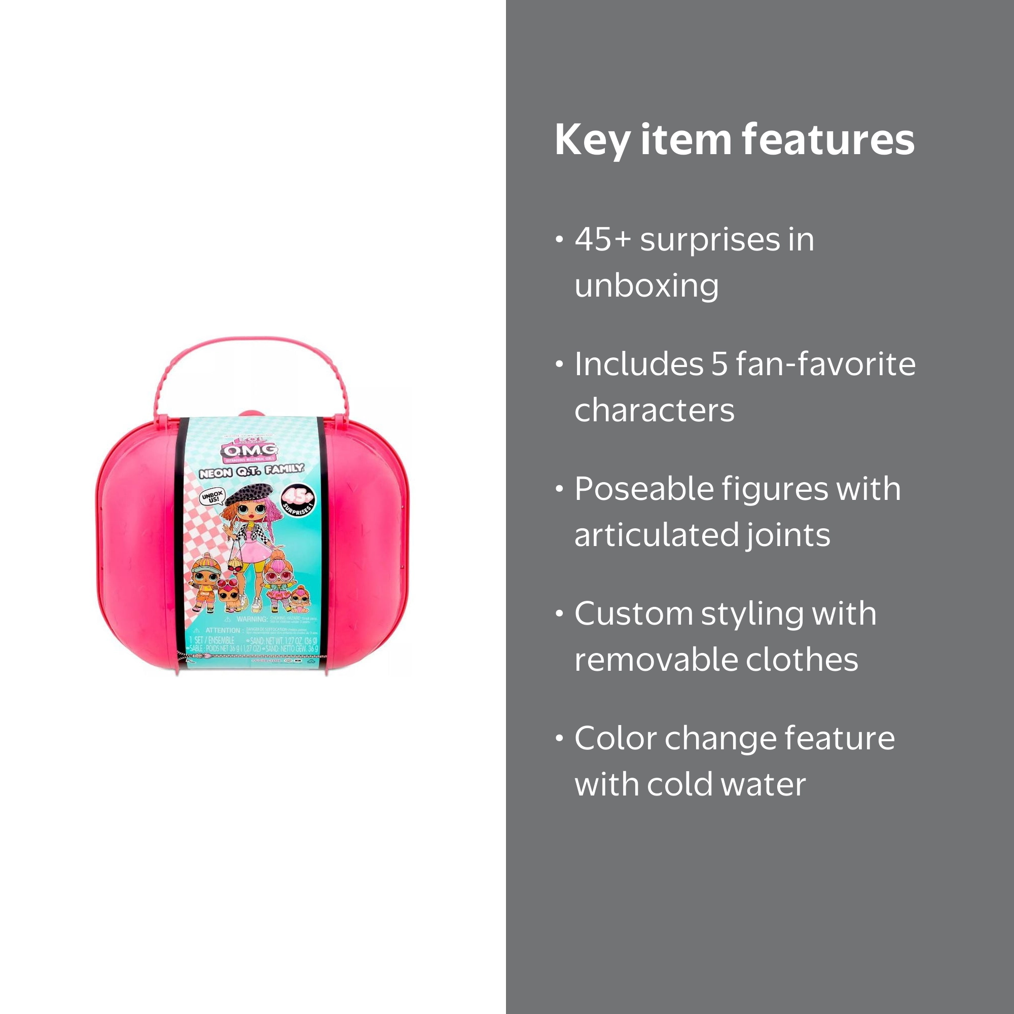 LOL Surprise 2021 LIMITED EDITION Neon Family Mystery Pack with