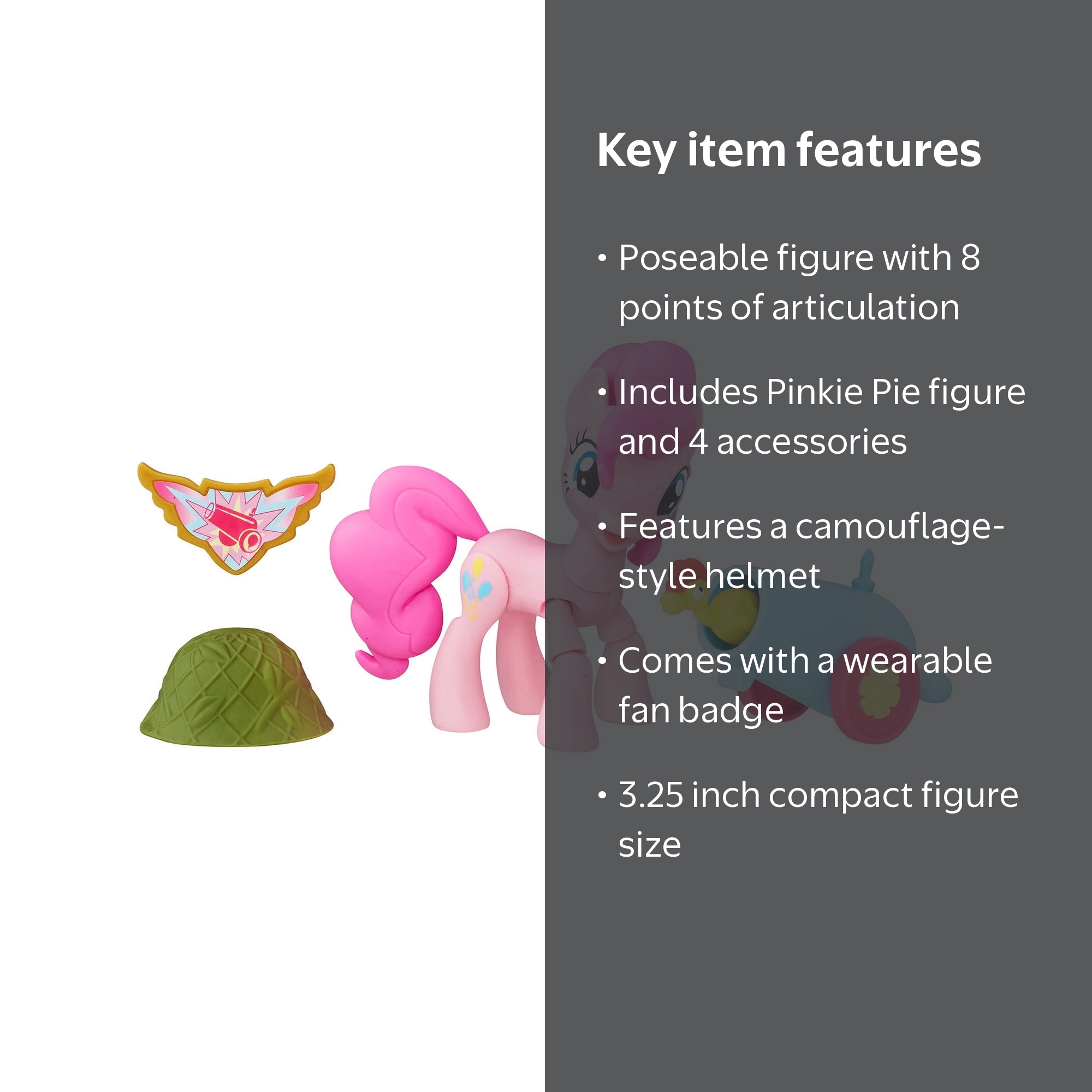 My Little Pony Guardians of Harmony Pinkie Pie Figure - Walmart.com