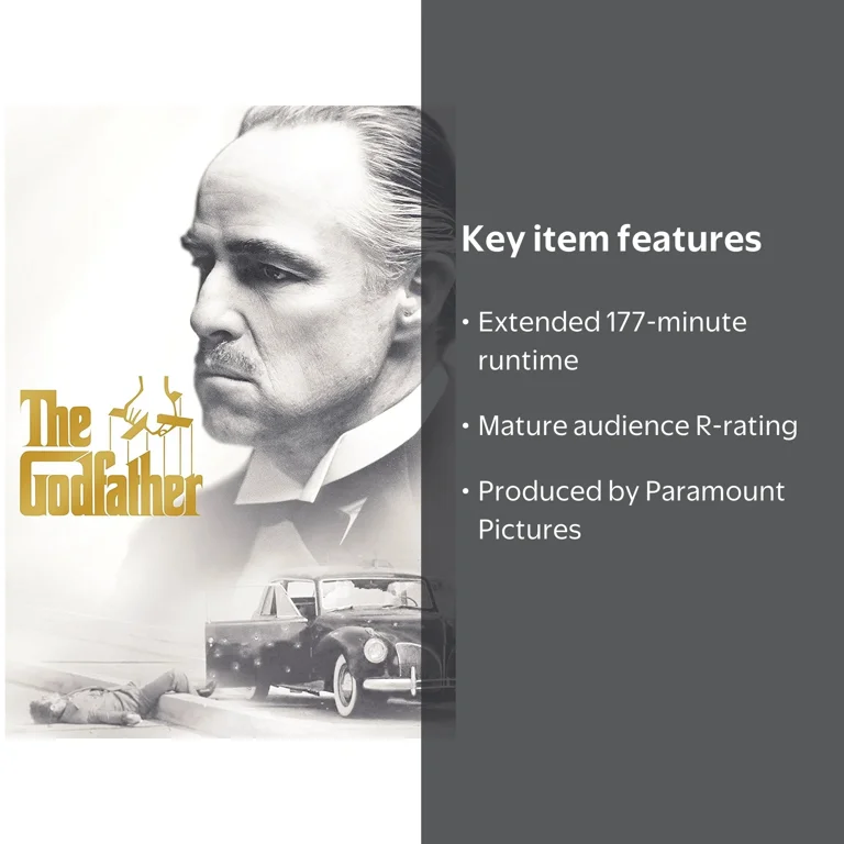 The Godfather (DVD), Paramount, Drama - Walmart.com
