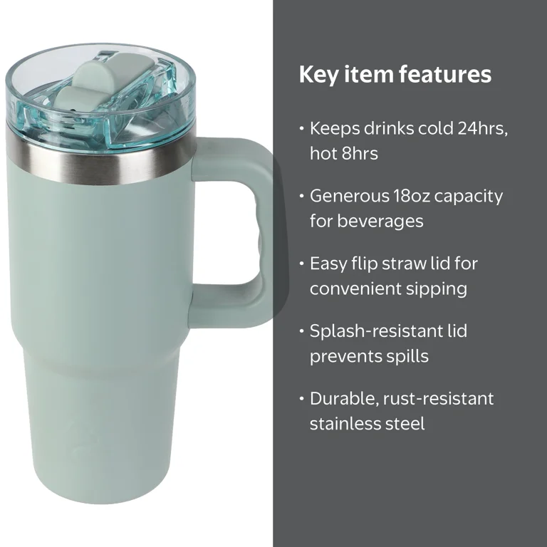 Ozark Trail 18oz Insulated Stainless Steel Travel Tumbler with