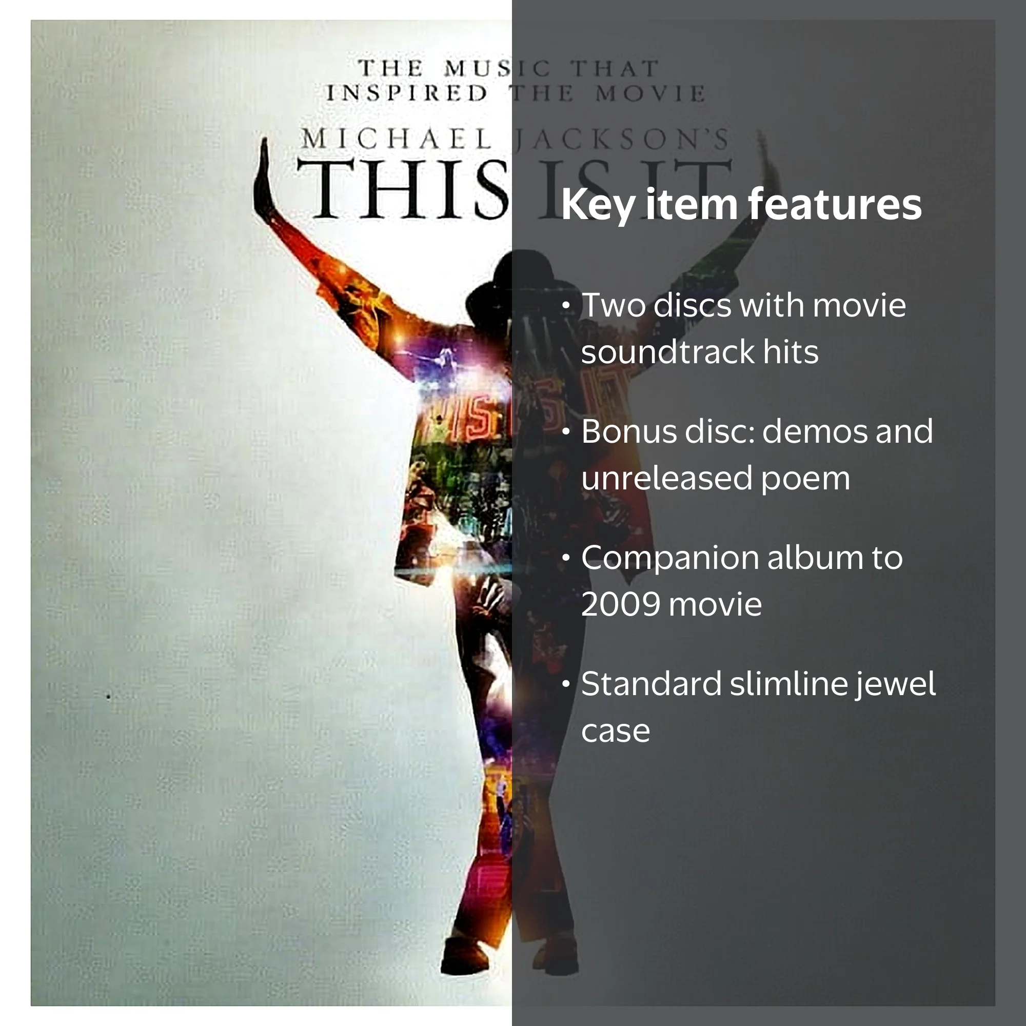 Michael Jackson's This Is It (Standard PKG) (CD) - Walmart.com