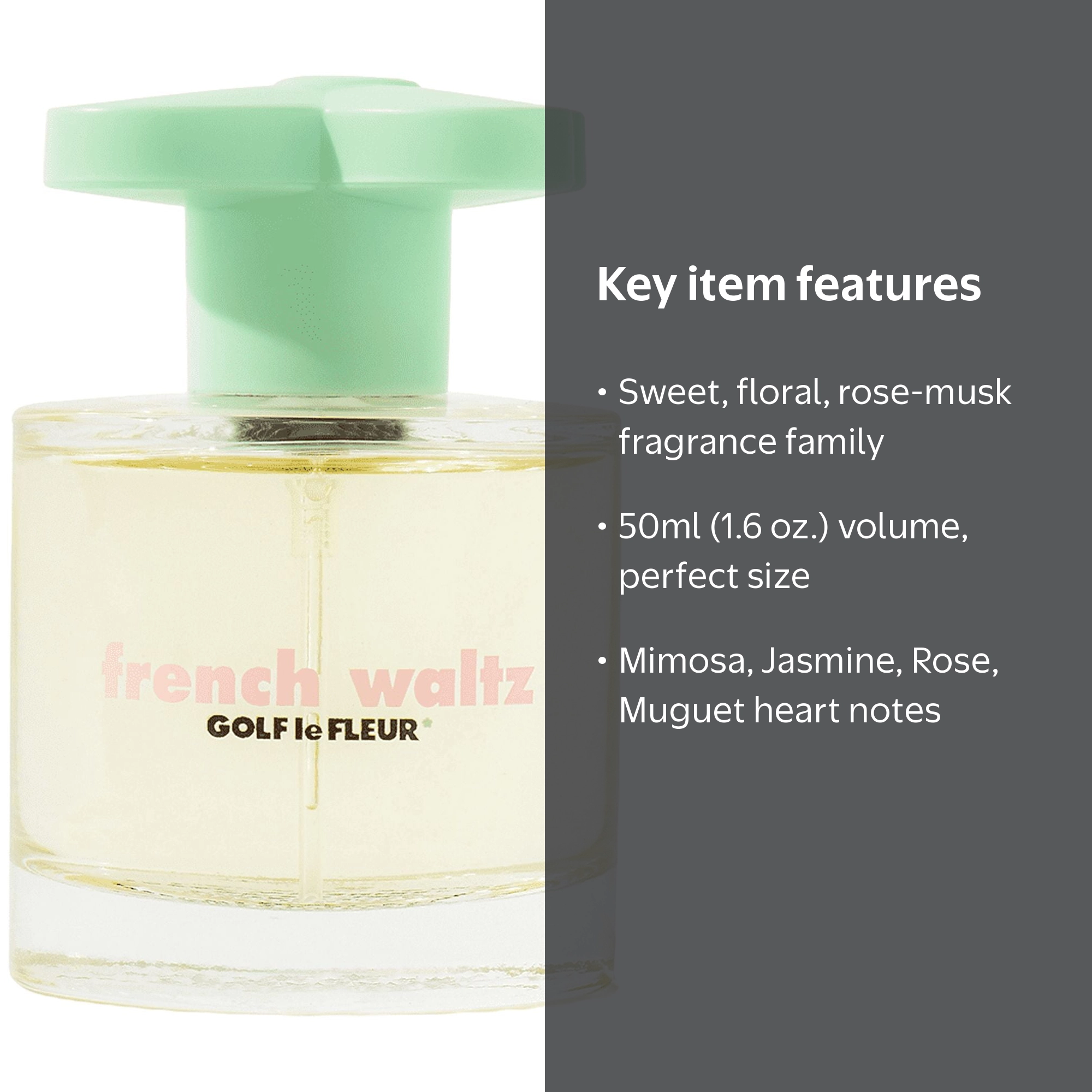 GOLF le FLEUR French Waltz Eau de Parfum, Floral Scent with