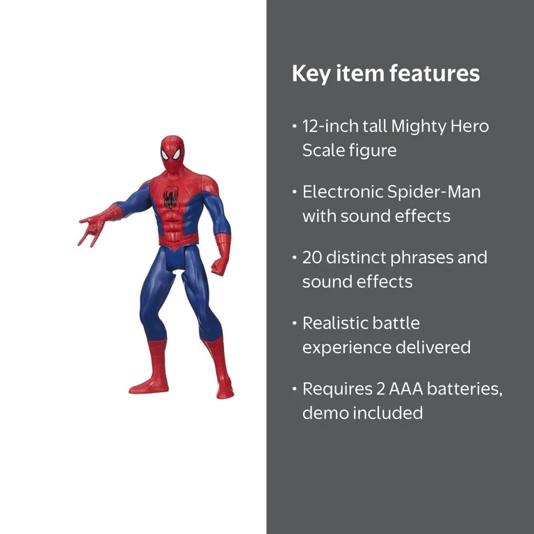 Hasbro Marvel Ultimate Spider-Man Web Warriors Titan Hero Tech