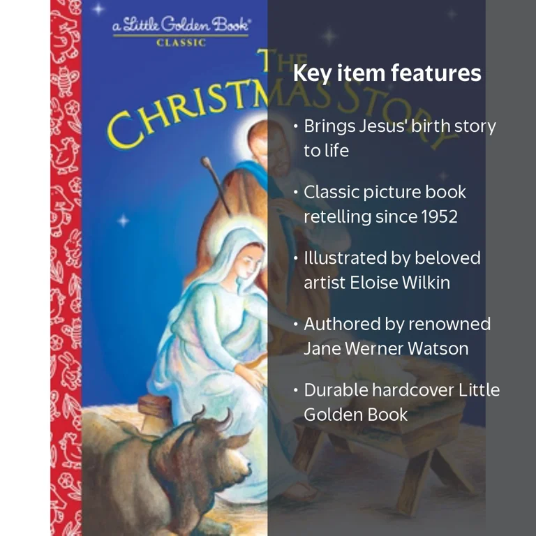Jane Werner Watson, Christmas Story Hardcover, ISBN 9780307989130