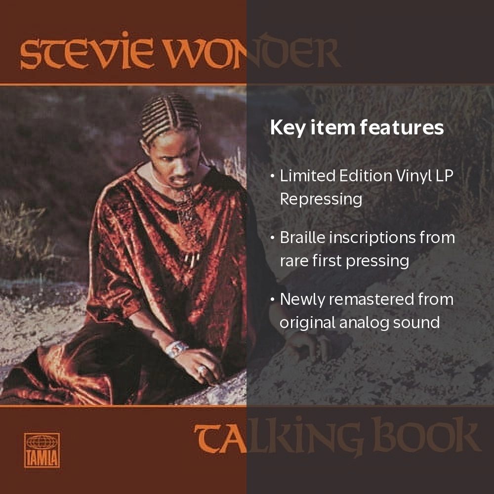 Stevie Wonder, Talking Book - Vinyl LP, Remastered Analog Edition