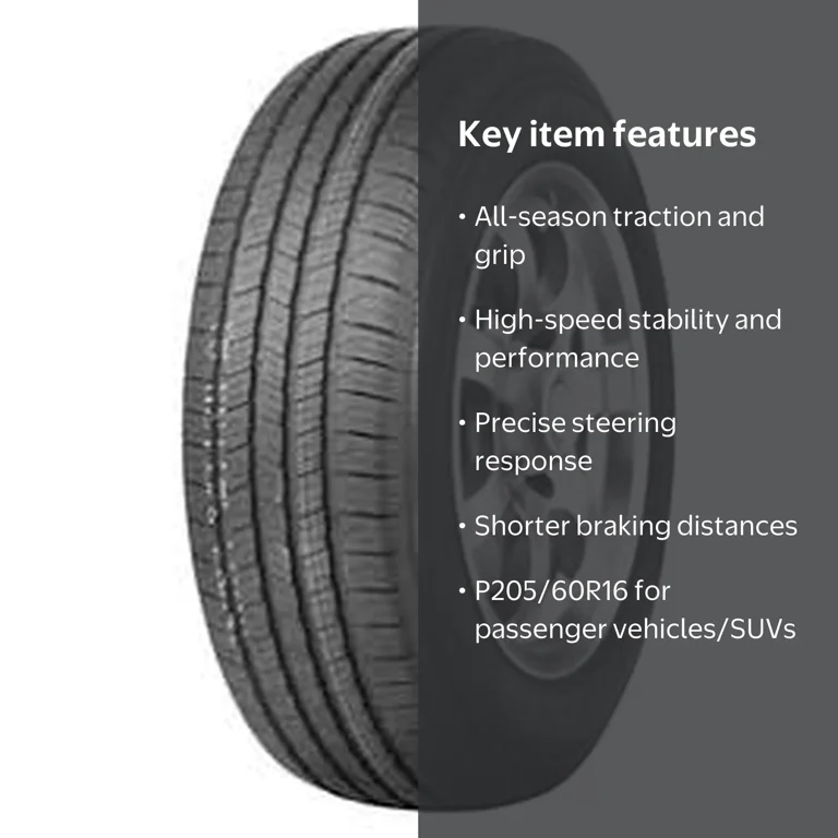Evoluxx Capricorn HP All-Season Performance Tire, P205/60R16 92H
