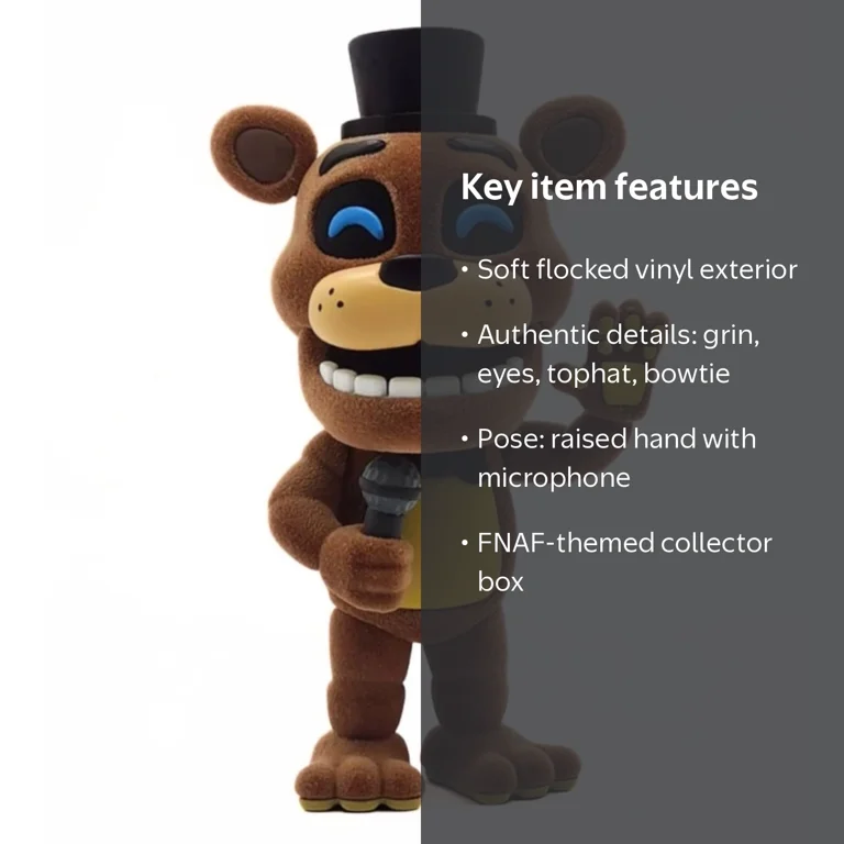 Youtooz: FNAF Collection [Freddy Flocked Vinyl Figure #21] Five