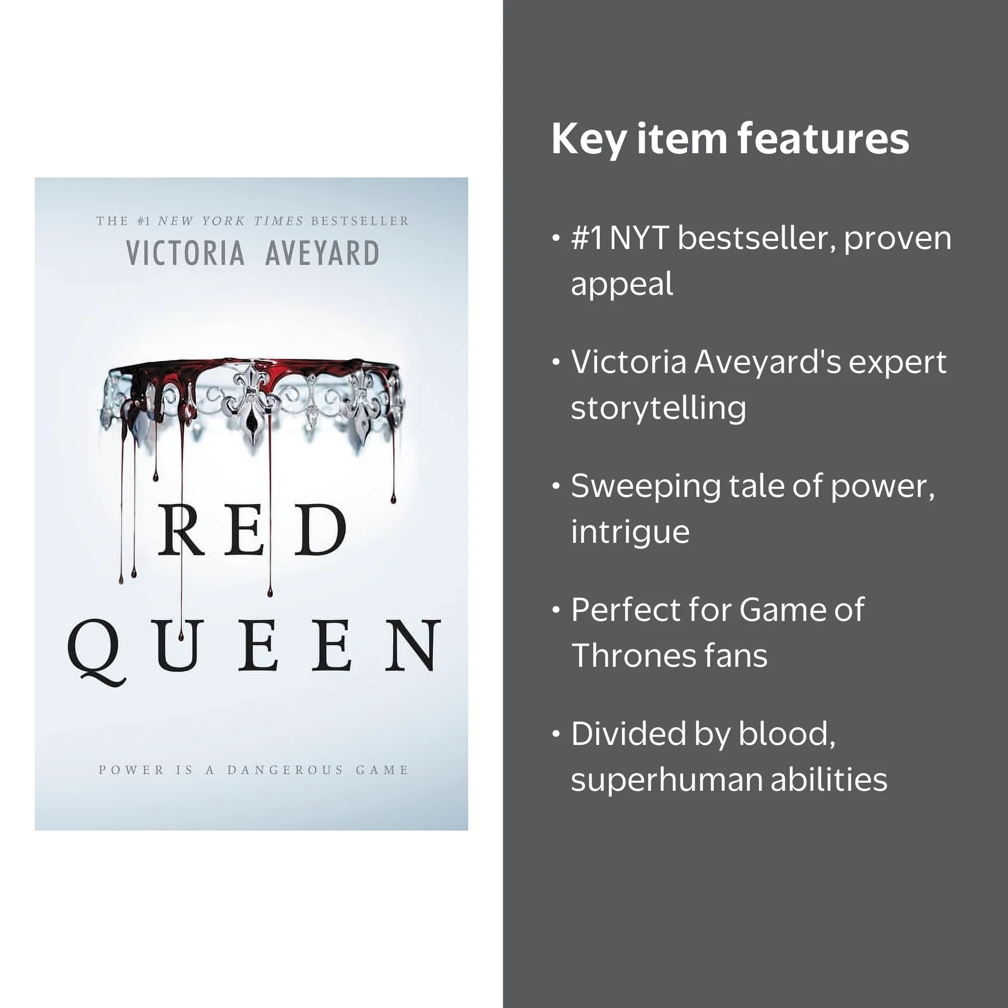 Victoria Aveyard, Book, Red Queen, The New York Times Bestseller