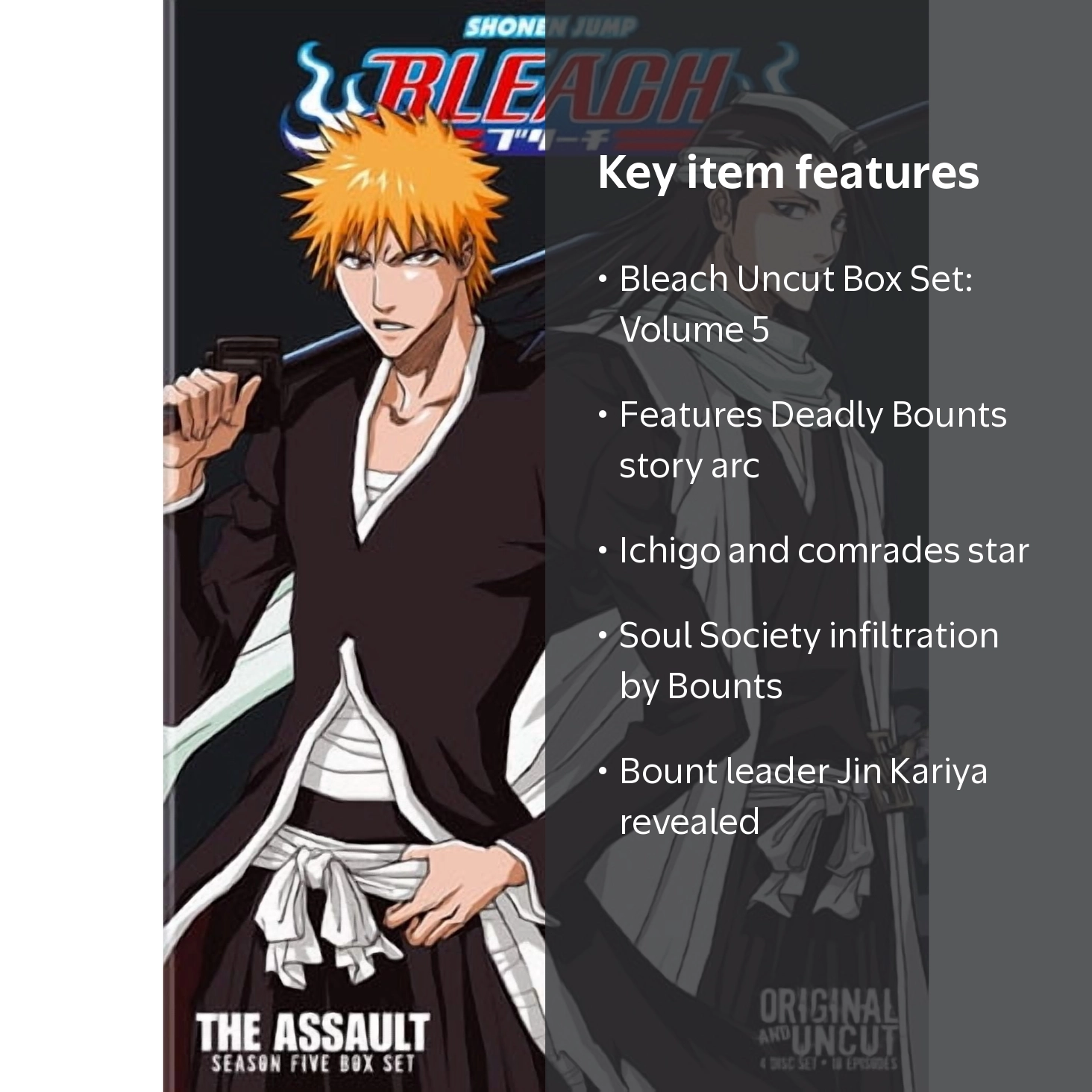Bleach Uncut Box Set: Volume 5 - Walmart.com