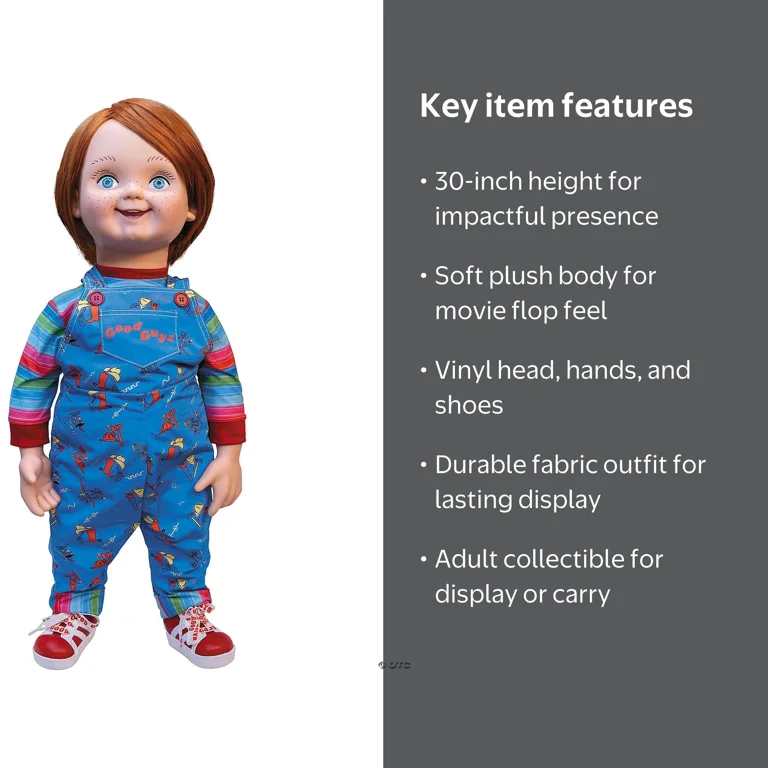 Trick or Treat Studios Good Guy Horror Stuffed Plushie Body Doll