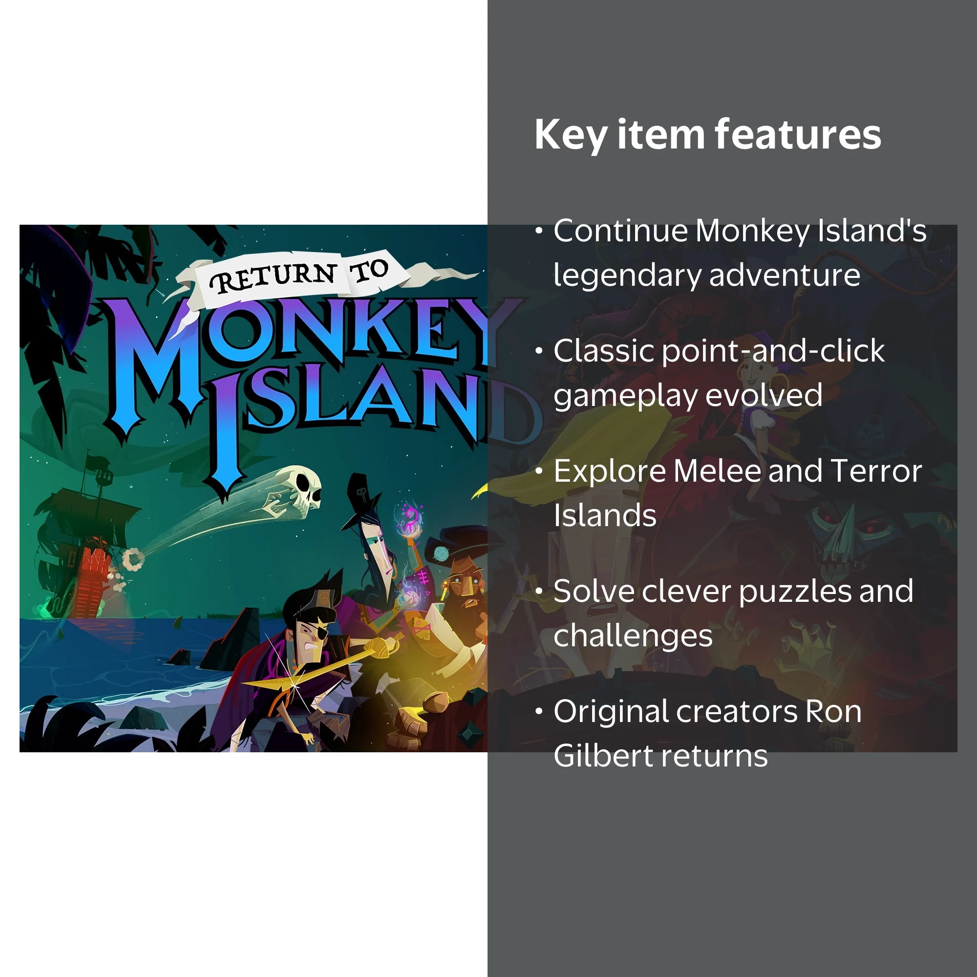 Return to Monkey Island - Nintendo Switch [Digital] - Walmart.com