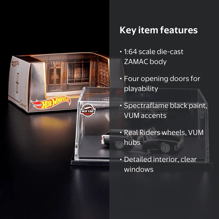 Hot Wheels '61 Lincoln Continental Collectors RLC Exclusive