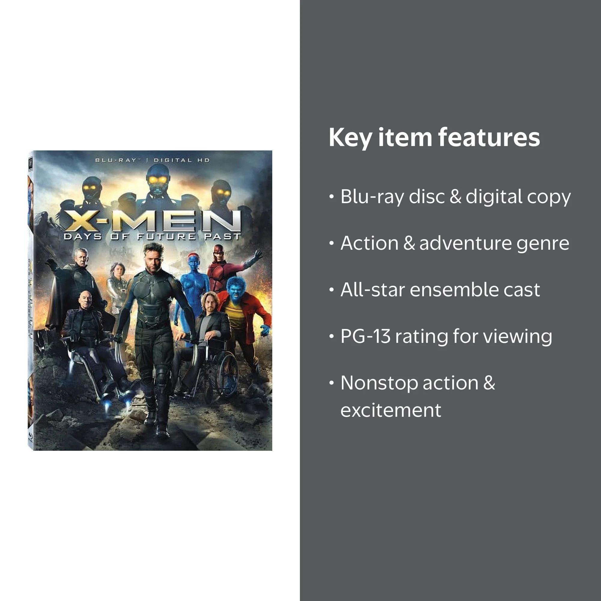 X-Men: Days of Future Past (Blu-ray + Digital Copy), 20th Century