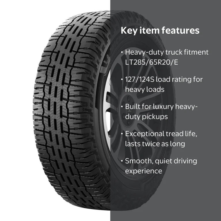 Michelin Defender LTX Platinum All-Season LT285/65R20/E 127/124S
