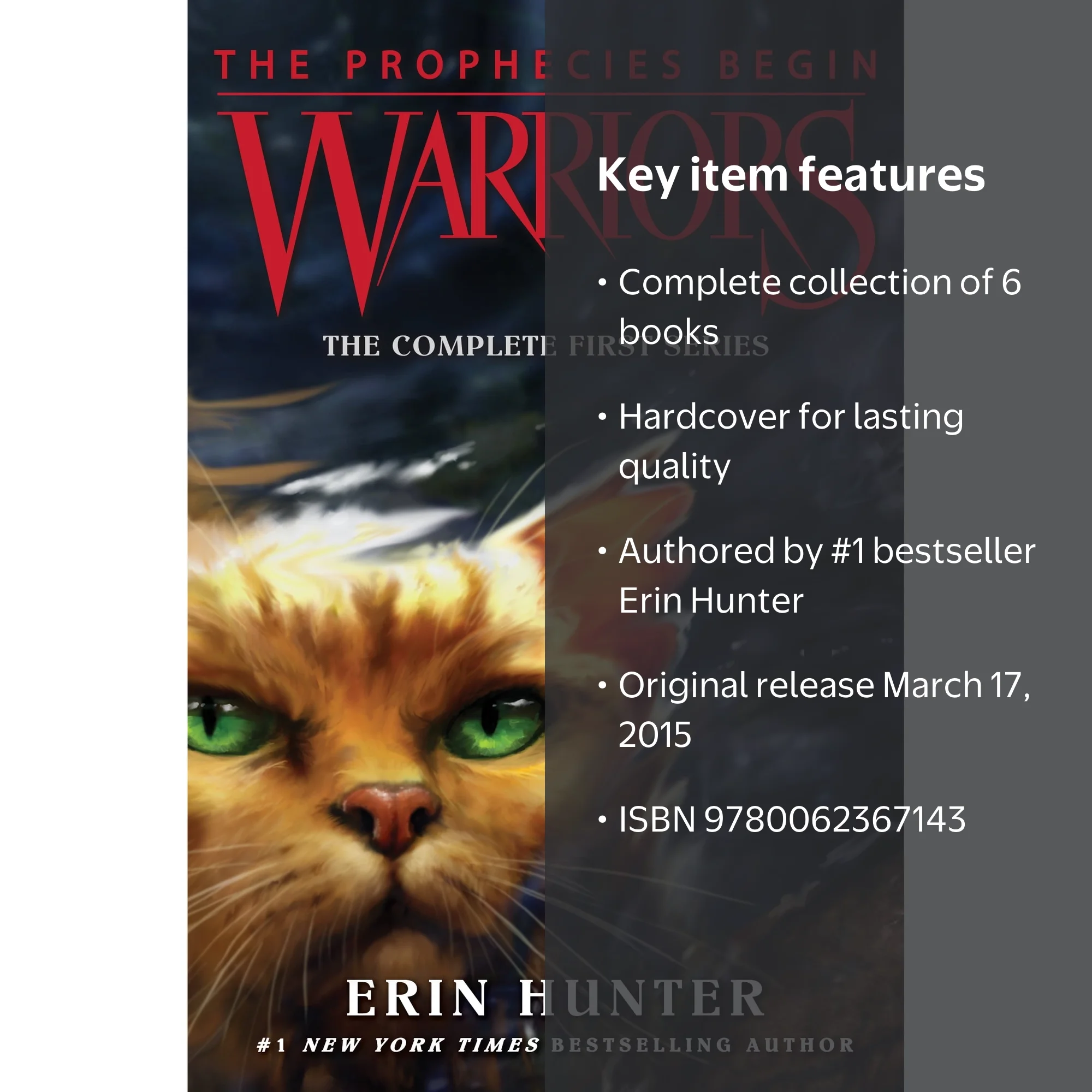 Warriors Box Set: Volumes 1 To 6: The Complete First Series