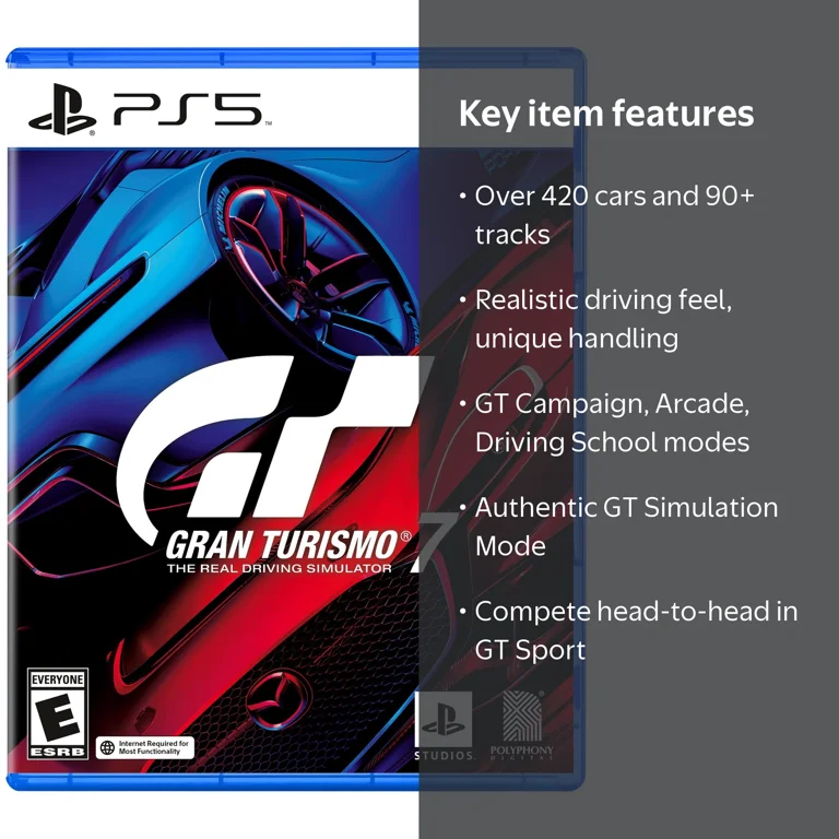 PlayStation, Gran Turismo 7 PS5 Standard Edition, The Real Driving