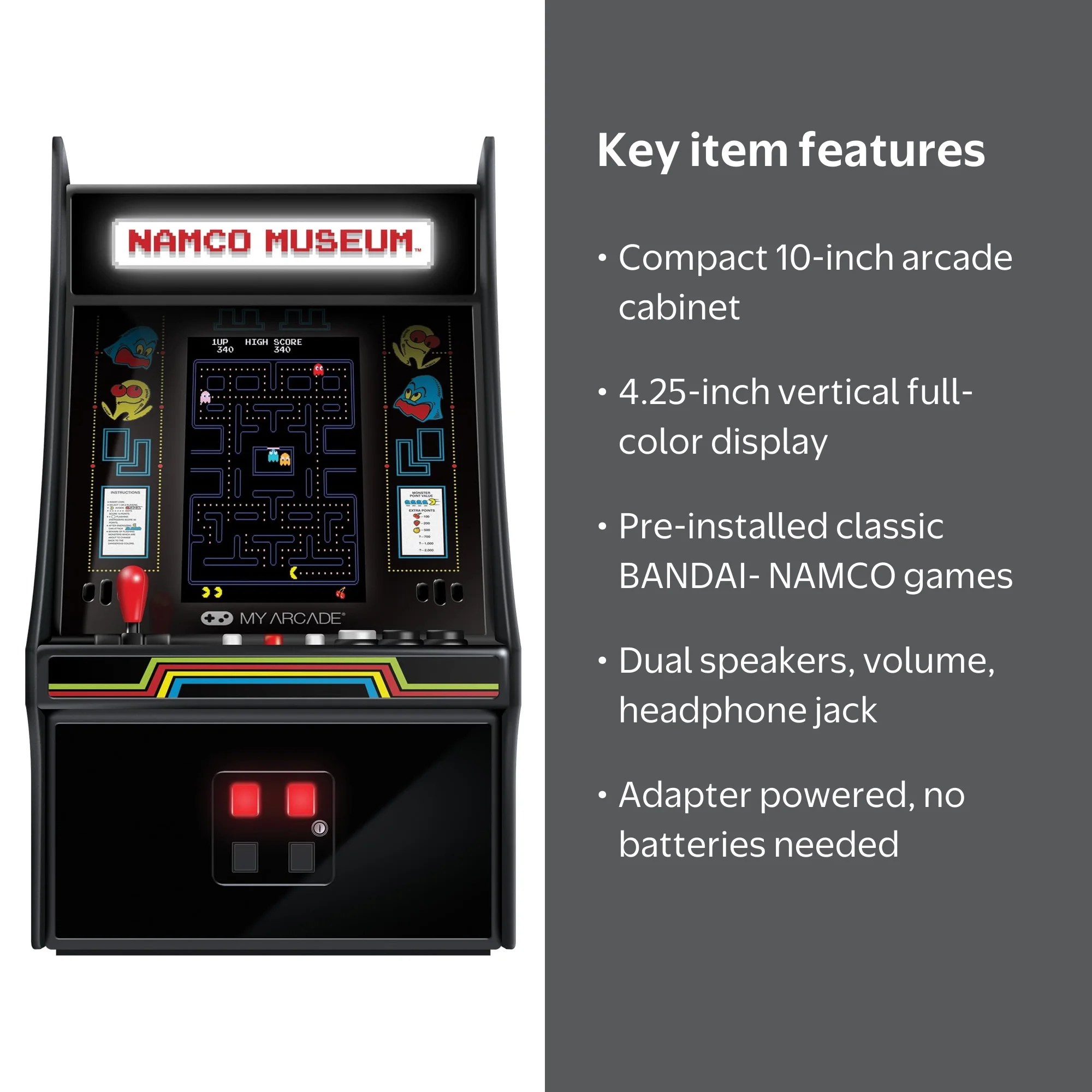 My Arcade DGUNL-3226 NAMCO Museum Mini Player - Walmart.com